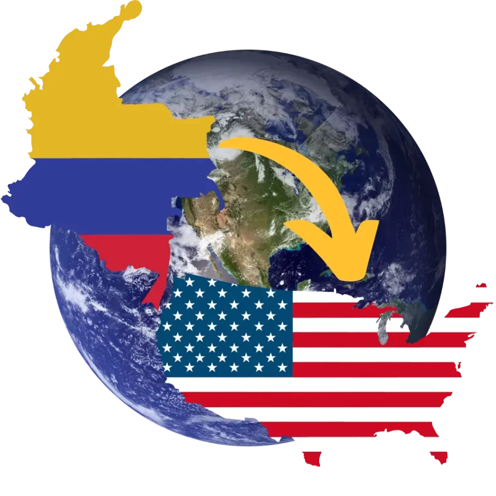 Como enviar desde Colombia a Estados Unidos